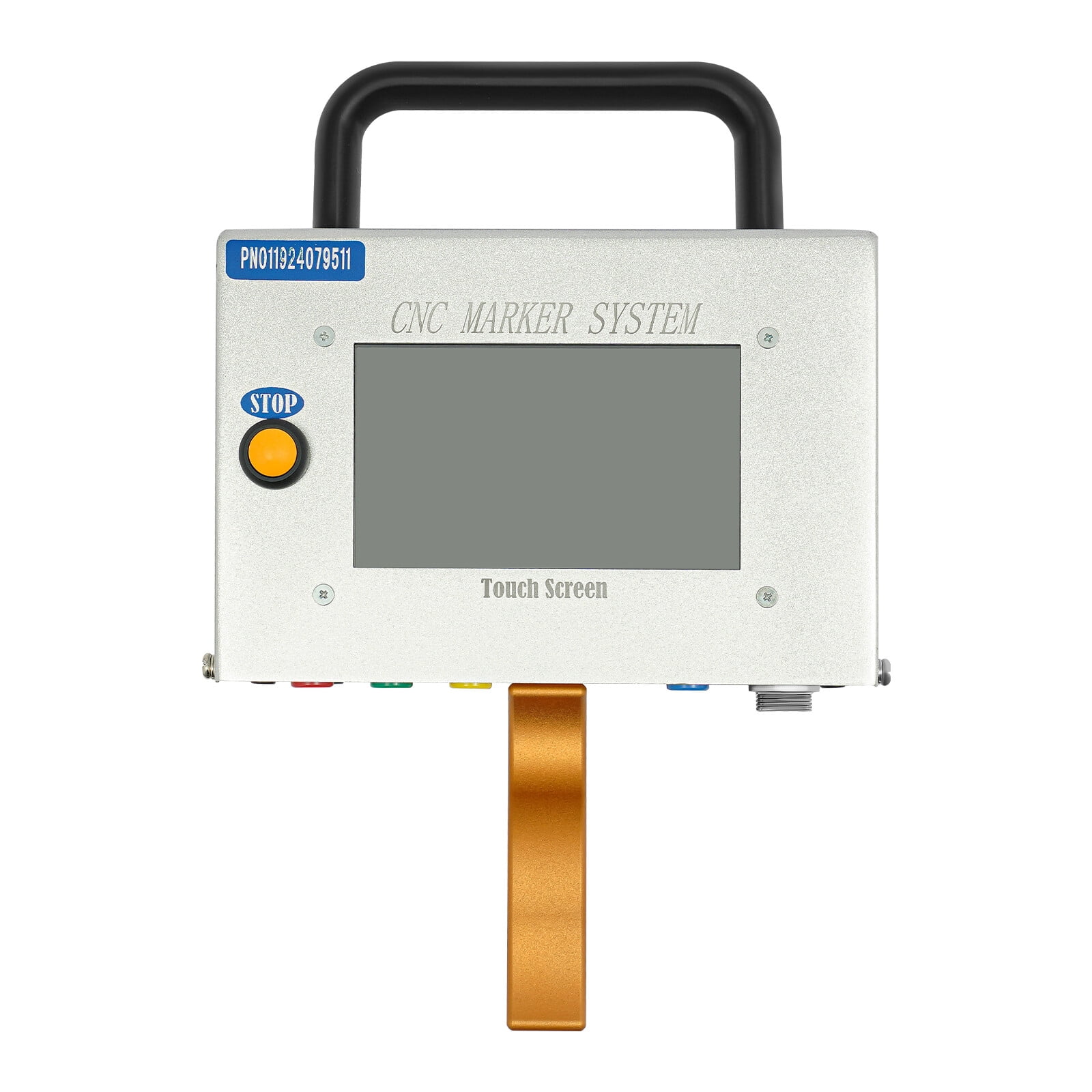 300W Portable Dot Peen Marking Machine Metal VIN Code Engraving Printer with Clear Touch Screen