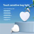 thumbnail image 3 of Luz para Bolso con Forma de Corazón: Iluminador para Bolso Activado por Sensor con Luz Suave para Proteger los Ojos para Mujeres y Niñas., 3 of 5
