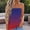 Hot Pink, variant on Fesfesfes Women's Strapless Bandeau Tank New Summer Casual Sleeveless Perforated Eyelet Tops Outdoor Wear Blouses for Festivals (Navy,S)