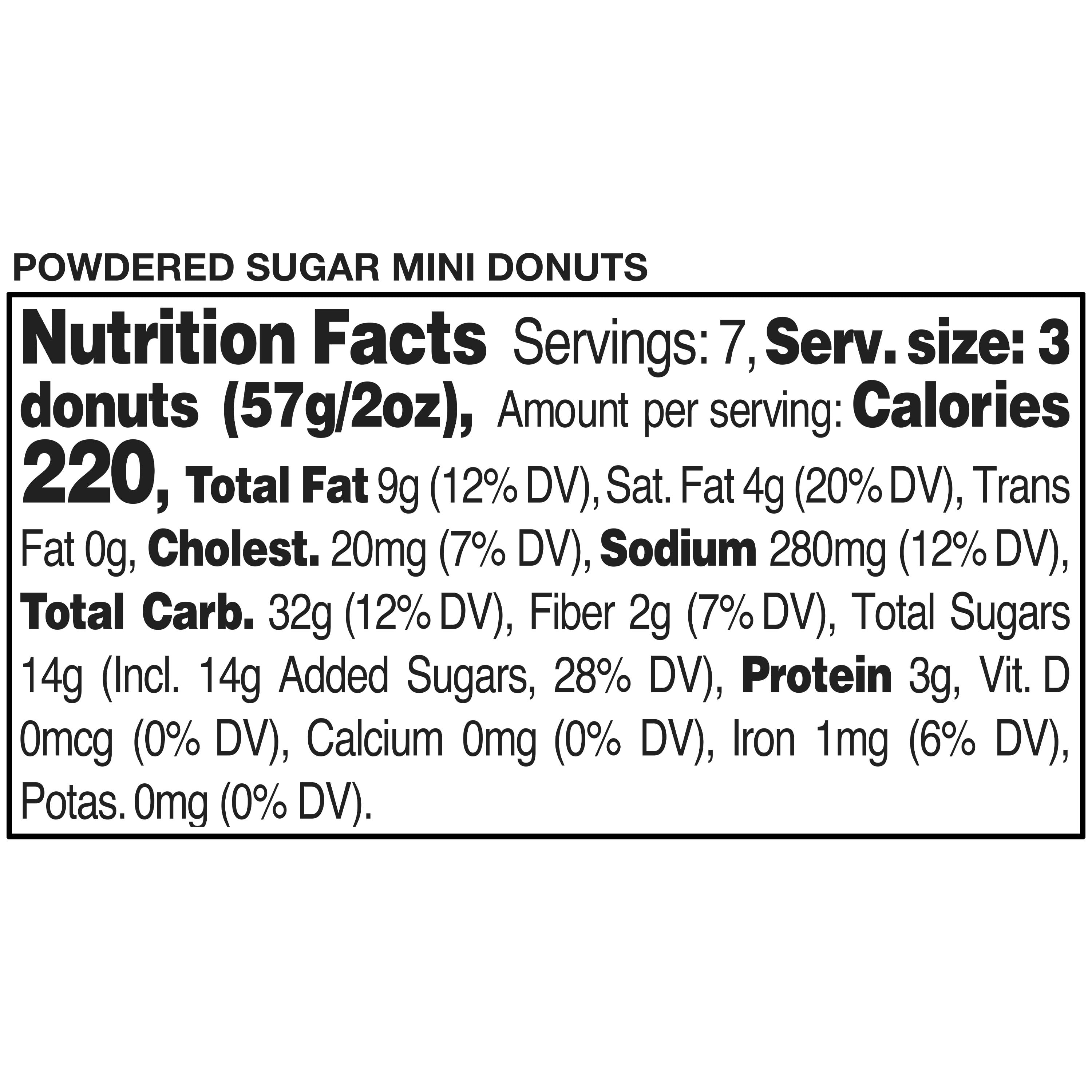 Freshness Guaranteed Chocolate Frosted Mini Donuts, Bakery Clamshell, 14 oz