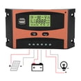 thumbnail image 3 of Garosa 12V/24V MPPT Solar Panel Regulador LCD Screen Auto Battery Controller, MPPT Solar Panel Regulador, MPPT Battery Controller, 3 of 7