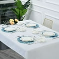 thumbnail image 4 of WOBOGO Deep Blue Sea Turtle Round Placemats Set of 4 Heat Resistant Washable Kitchen Table Decorations 15.4in, 4 of 7