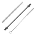 thumbnail image 1 of Milk Hose Stainless Steel Milk Tube and Cleaning Brush Set for Coffee Machine, 1 of 11