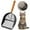 Black For Long Particles, variant on Cat Litter Scoop,Kitty Shovel with Hook and Hole,Metal Sifter Scooper Stainless Steel for Easy Cleaning,Durable and Heavy Duty,Odor-Free for Litter Box(Silver For Long Particles)