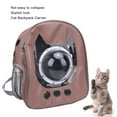 thumbnail image 3 of Cat Carrier Backpack, Portable Travel Carrier Backpack Breathable Cat Carrier Large Space Bubble Expandable Backpack Carrier Transparent Pet Carrier for Travel Hiking, 3 of 7