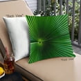 thumbnail image 1 of Ahgly Company Color Focus Green Outdoor Throw Pillow, 18 inch by 18 inch, 1 of 6