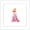 White Framed Version, variant on Gallery Pops Disney Princess - Princess Aurora Sparkle and Shine Wall Art, Unframed Version, 12" x 12"