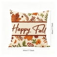thumbnail image 4 of AuroraX Fall Pumpkin Pillow Covers Thanksgiving Decorative Pillowcase Farmhouse Rustic Maple Leaf Cute Thanksgiving Decorations for Home, 4 of 7
