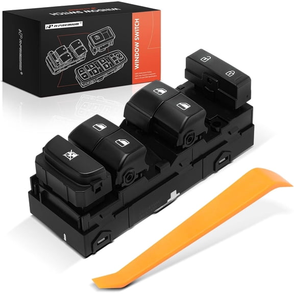 A-Premium Master Power Window Switch Compatible with Kia Forte 2019 2020 2021 2022 2023 2024, Front Left Driver Side