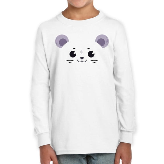 Cute Baby Mouse Face Long Sleeve Toddler -Image by Shutterstock, 2 Toddler