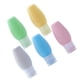 thumbnail image 2 of Botella vacía portátil de silicona para loción, crema, champú, dispensador de cosméticos, 90 ml, colores variados, 5 unidades, 2 of 7