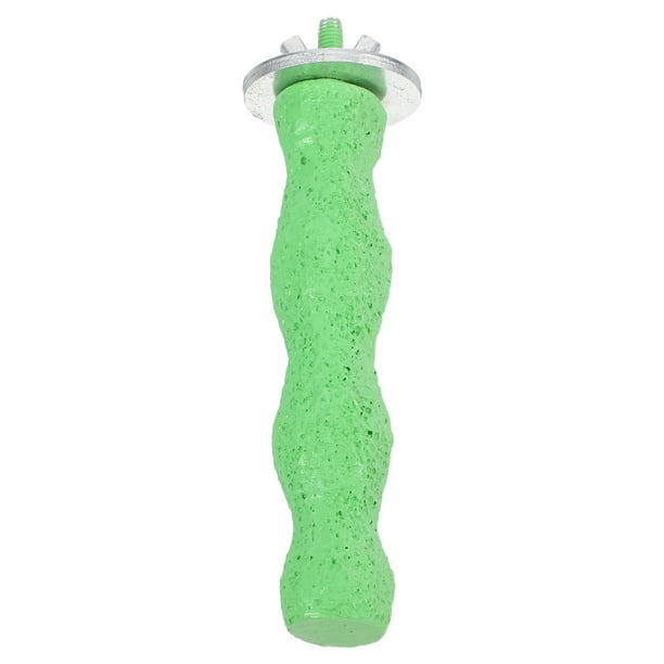 Jaula para pájaros, percha para loros, plataforma de juguete, palo para moler patas, accesorios para jaulas de pájaros para loros pequeños, periquitos, cacatúas y agapornis.