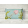 thumbnail image 2 of Carolines Treasures BB8546PW1216 Jelly Fish Canvas Fabric Decorative Pillow  12H x16W multicolor, 2 of 3