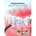 thumbnail image 4 of 40 portable water flosser, dental use: approved, 10 pressure settings professional water flosser, suitable for orthodontics, braces and sensitive gums - wireless travel use, suitable for teenagers, n, 4 of 4