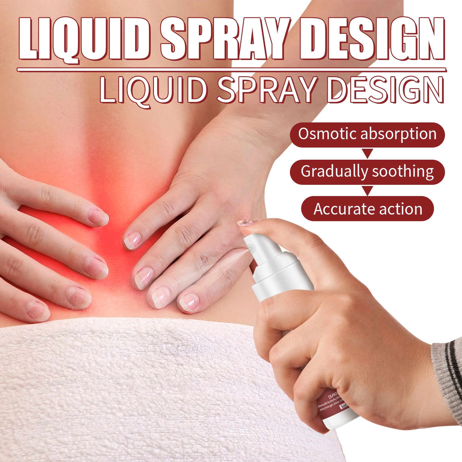 Alvantor Cold Gel Spray for Spine Pain Relief, Insect & Pest Repellent