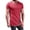 Watermelon Red, variant on PEASKJP Mens Tops Big and Tall Men's Control Crew Neck Undershirt Available (Black,L)
