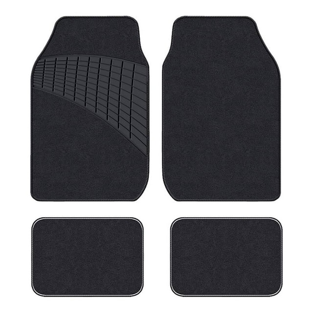 Set de Tapetes para Auto Auto Drive Negro 1075057Bk 4 Piezas