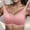 Pink, variant on CHUOU Woman Lace Thin Underwear Female Transparent Bras For Women Lace Lingerie Bralette For Ladies