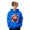 Blue, variant on Hoodie for Little Boys Cute Cow Print Hooded Sweatshirt Long Sleeved Pullover with Pocket Jacket Fall Outfits 2026 ,Size 5-6T , White