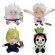 thumbnail image 2 of Original ONE PIECE Plush Gear 5 Luffy Sanji Brook Doll Soft Stuffed Toys Birthday Christmas Gift, 2 of 5