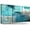 Natural Turquoise, variant on Modern Abstract Wall Art Decor - Turquoise and Grey Teal Canvas Painting, 3-Piece Set of 12"x16" - Ideal for Living Room, Bedroom, Kitchen, Office, and Bathroom Decoration