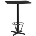 thumbnail image 4 of Flash Furniture 24" x 30" Laminate Top Pub Table in Mahogany, 4 of 4