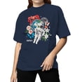 thumbnail image 2 of Officially Licensed Nasa Cosmic Exploration with Nature Women's T-shirt, 2 of 3