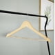 thumbnail image 3 of Shaped Hanger, 8 pcs. Wood Natural, Color, Pack of/Paquete de 1, 3 of 3