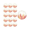 thumbnail image 6 of 16-Pack Disposable Christmas Paper Plates Set Snowflake Tree Pattern Party Tableware for Holiday Gathering Dinnerware Pink Gold Festive Supplies(Pink-B), 6 of 6
