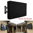 thumbnail image 2 of Yuarrent Cubierta de TV impermeable para exteriores, Protector de televisión negro para LCD LED de 22'' a 70'' Jardín y Patio No.1 Yuarrent HA026231-01, 2 of 5