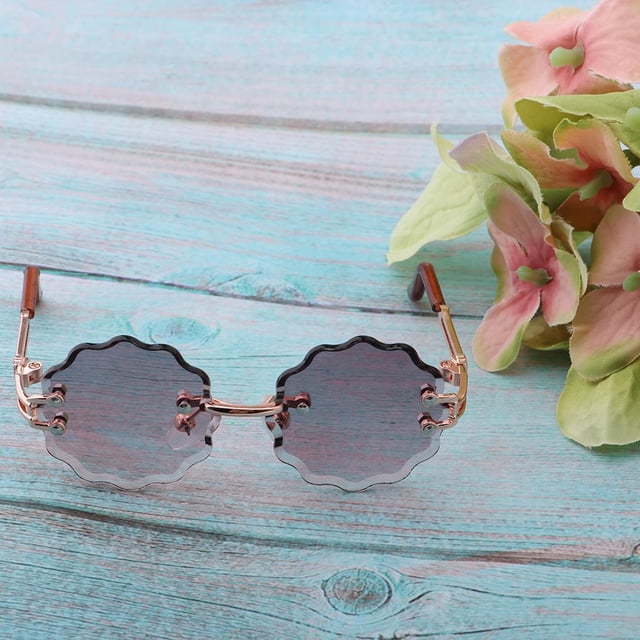 Accesorio de muñeca Yotijar Gafas de sol gris para muñecas de 12 pulgadas