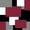 Checkered 04, variant on Manfei Earthy Geometric Queen Sheets, Abstract Plaid Queen Sheet Sets, Black White Brown Gray, Gray Reversible 4pcs1 Flat Sheet + 1 Fitted Sheet + 2 Pillowcases