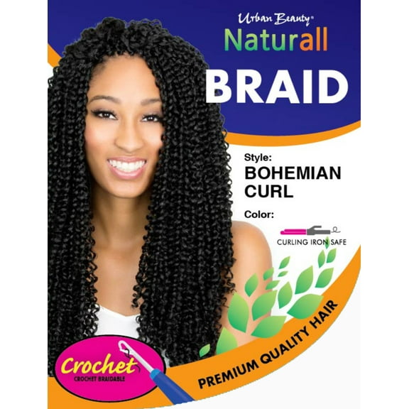 Urban Beauty Naturall Braid Crochet Hair- Bohemian Curl