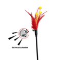 thumbnail image 4 of Teaser interactivo para gatos Cat Wand Toys IUHKBH con plumas, 40 cm, 4 of 6