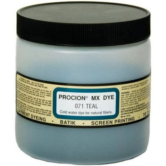 Jacquard Procion MX - Fiber Reactive Dye - 8 oz - Teal