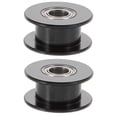 thumbnail image 1 of Belt Tightening Wheel 20 Teeth Timing Pulley High Hardness 3D Printer Accessories 2Pcs, 1 of 2