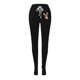 thumbnail image 4 of Gibobby Pantalones casuales para mujer, cómodos pantalones de pijama con pierna recta, pantalones de yoga con cordón, transpirables, pantalones de pijama con bloques de color（Negro， XL), 4 of 5