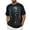 Blue, variant on TrendOFT Shirts for Men Graphic Tees Nature Pattern Graphic Print Short Sleeve Crew Neck Loose Comfortable Daily Tops Mens Tees Blue L