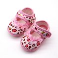 thumbnail image 3 of Baby Girl Breathable Leopard Print Anti-Slip Shoes Casual Walking Shoe Toddler Soft Soled First Walkers, 3 of 5