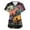 Dark Gray_012#717, variant on Homozy Pumpkin Scrub Tops Womens Halloween V Neck Short Sleeve with Pockets Halloween Costumes Thanksgiving Fall Scrub Working Uniform Purple 2XL