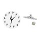 thumbnail image 5 of Reloj de pared,Reloj de pared con bailarina,reloj decorativo colgante.,Decoración de pared con pergaminos,Decoración de pared con pergamino,arte rústico de metal,Figura, 5 of 8