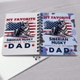 thumbnail image 4 of My Favorite Siberian Husky Calls Me Dad. Happy Father's Day Spiral Bound Journal Husky Dog Lover Gifts 5x7in Spiral Notebook - 00005, 4 of 5