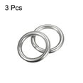 thumbnail image 3 of 304 Stainless Steel O Rings, 3 Pack 35mm Outer Dia. 5mm Thick Welded O-rings, 3 of 6