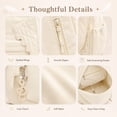 thumbnail image 7 of Angel Wing Backpack, Cute Kawaii Backpack with 3D Quilted Wings, Lightweight Aesthetic Daypack with Pockets, 7 of 7