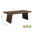 thumbnail image 2 of Taran Designs Bristol 9-piece Solid Wood Dining Set in Dark Brown, 2 of 3