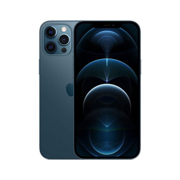 Pre-Owned Apple iPhone 12 Pro Max - Carrier Unlocked - 128 GB Pacific Blue (Good)