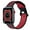 Black Red, variant on WFEAGL Sport Apple Watch Band Soft silicone Breathable Band 38mm 40mm 41mm Black Pink