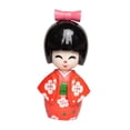thumbnail image 3 of Figura decorativa japonesa en miniatura, estatua, ideal para inauguración de casa, centro de mesa de 9 cm. Rojo A, 3 of 9