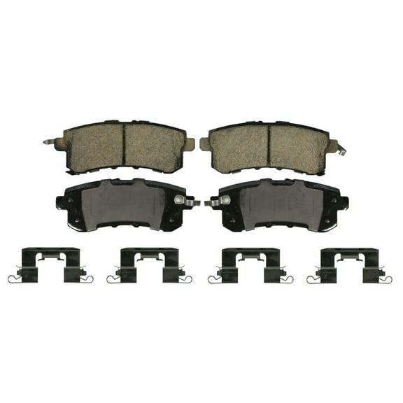 Wagner QuickStop ZD1510 Ceramic Disc Brake Pad Set Fits select: 2017-2023 NISSAN ARMADA, 2014-2020 INFINITI QX80