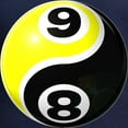 thumbnail image 3 of CafePress - 8 Ball 9 Ball Yin Yang Long Sleeve Dark T Shirt - Long Sleeve Dark T-Shirt, 3 of 4